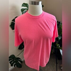 Gildan Hot Pink Heavy Cotton T-Shirt